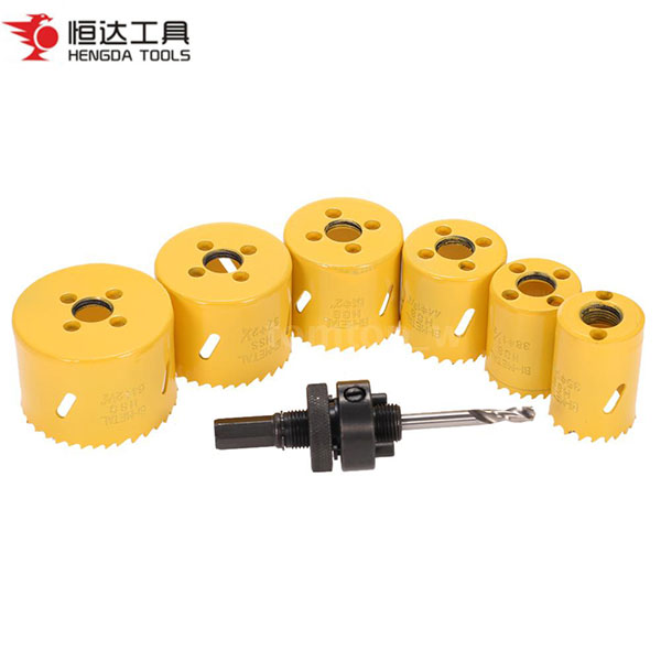 Details About 11pcs Set 16 53mm M42 Steel Bi Metal Holesaw Cutter Hole Saw With Core Drill Bit